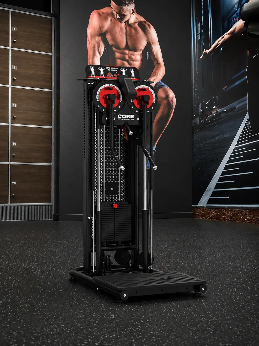 CORE Fitness multi-station cable machine